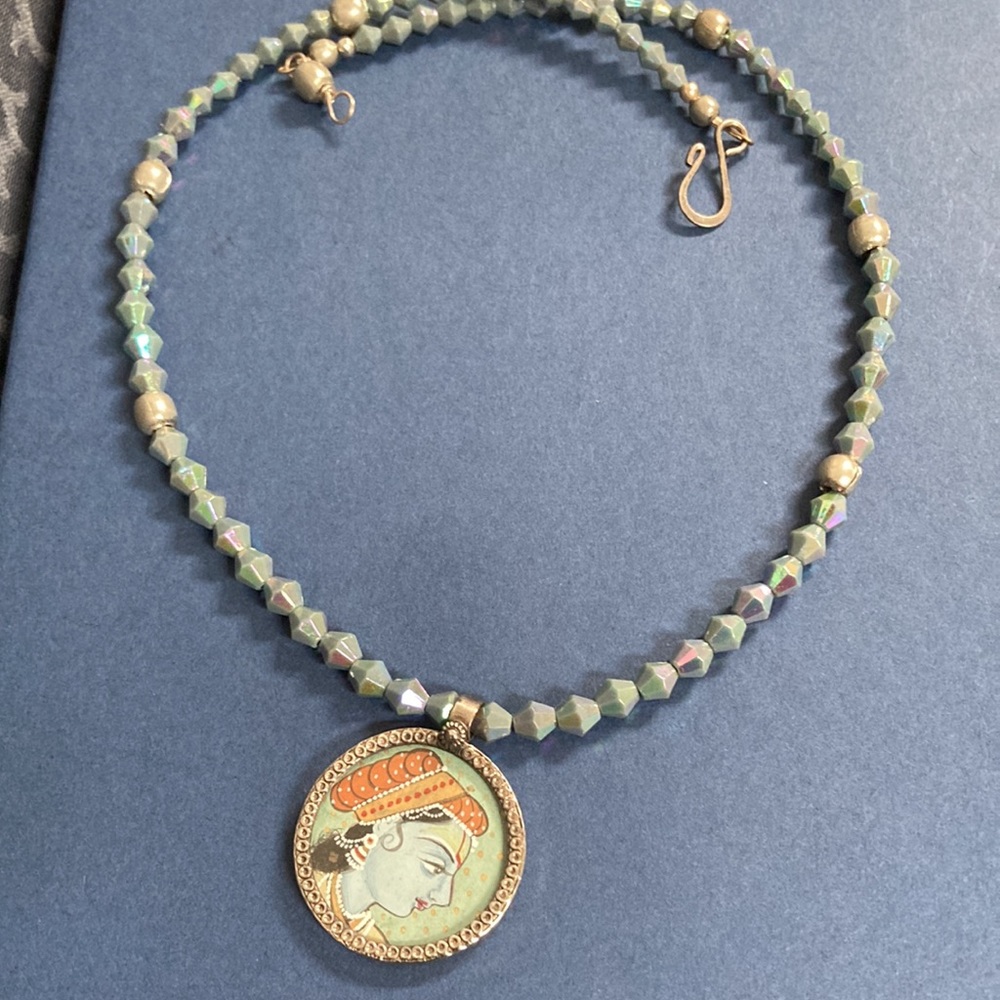 Hindu Deity Krishna Necklace